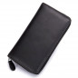 Genuine Leather Passport Holder Wallet  Travel Document ID Card Organizer Bag