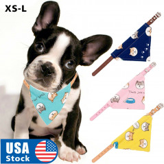 Pet Neckerchief Dog Cat Bib Puppy Bandana Collar Cute Scarf Triangle XS-L