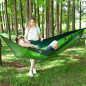 Portable Nylon Hammock Tent With Mosquito Net Double Outdoor Camping Travel Hike