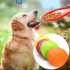 Dog Toy Flyer Flexible Durable Frisbee Disc LARGE Chew Fetch Toys