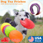 Dog Toy Flyer Flexible Durable Frisbee Disc LARGE Chew Fetch Toys