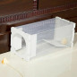 White Humane Rat Trap Cage Animal Pest Rodent Mice Mouse Bait Catch Capture Tool