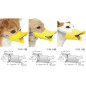 Pet Puppy Dog Cat Muzzle Quack Duck Bill Design Soft Silicone Bite Stop S/M/L