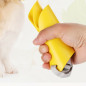 Pet Puppy Dog Cat Muzzle Quack Duck Bill Design Soft Silicone Bite Stop S/M/L