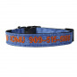 Embroidered Personalized Dog Collar, Cat collar Custom Pet Name+Number