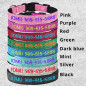 Personalized Dog Collars - Gliter Fabric+Nylon Custom Embroidered cat Collar