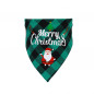 Christmas Dog Bandana Classic Plaid Pet Scarf Triangle Bibs Kerchief