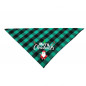 Christmas Dog Bandana Classic Plaid Pet Scarf Triangle Bibs Kerchief