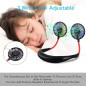 Portable Rechargeable Neckband Neck Hanging Fan Hand Free Personal Mini LED Fan