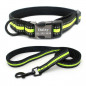 Nylon Personalized Dog Collars Free Engraving Custom Pet Name ID Collar