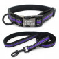 Nylon Personalized Dog Collars Free Engraving Custom Pet Name ID Collar