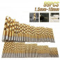 99PCS Drill Bit Set 1/16"-3/8" HSS Titanium Multi Bits Metal Tools Twist Wood