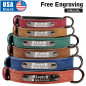 Soft Leather Personalized Dog Collar Engrave ID Name Custom for Small Large Dogs