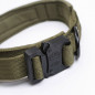 Tactical  K9 Dog Training Collar+Leash with Metal Buckle for L Dog Heavy Duty