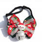 Christmas Pet  Dog Cat Bowties Ties Holidays Adjustable Bow Tie Collar Groomings