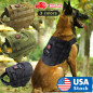 Tactical Police K9 Military Dog Vest Harness Service Canine Nylon Service MOLLE