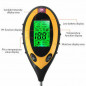 4 in 1 PH Tester Soil Water Moisture Light Test Meter for Garden Plant Seeding