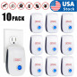 10pcs Ultrasonic Pest Reject Home Control Electronic Repellent Mice Rat Repeller