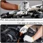 12 PAIRS WHITE POLY COTTON STRING KNIT WORK SAFETY GLOVES Nylon Glove