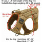 Tactical Dog Harness with Handle No-pull Large Military Dog Vest Working Dog