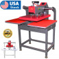 24" x 16" hydraulic Industrial Digital DTF Transfer Machine T-Shirt Heat Press