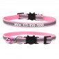 New Nylon Reflective Personalized Kitten Cat Collar with Bell Name Numbe cat tag