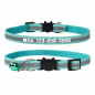 New Nylon Reflective Personalized Kitten Cat Collar with Bell Name Numbe cat tag