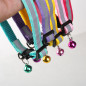 New Nylon Reflective Personalized Kitten Cat Collar with Bell Name Numbe cat tag