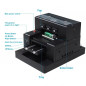 Full Automatic UV Printer A3 Multifunction for Wood Bottle Acrylic Metal Print