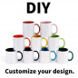 Personalized Coffee mug Custom Photo Text Logo Name Printed Ceramic 11oz mug cup