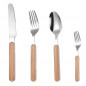 4PACK Personalized Spoon And Fork Set Customized Dinner Set Engraved Cutlery Set