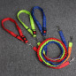 Running Dog Pet Leash Hands Free Walking Waist Hiking Belt Adjust Reflective