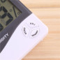 Thermometer Indoor Digital LCD Hygrometer Temperature Humidity Meter Alarm Cloc