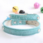 Pet-Dog-Buckle-Cool-Collar-PU-Leather-Neck-Strap-Rhinestone