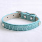 Pet-Dog-Buckle-Cool-Collar-PU-Leather-Neck-Strap-Rhinestone