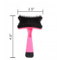 Pet Grooming Brush DeShedding Tool Comb Edge Trimming Dog Cat Fur Removal Rake