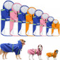 Dog Puppy Rain jacket RainCoat Clothes waterproof small XL size big