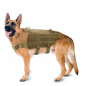 Tactical Police K9 Military Dog Vest Harness Service Canine Nylon Service MOLLE