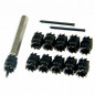 13pcs Double Sided 3/8" Rotary Spot Weld Cutter Remover Drill Bits Cut Welds Kit