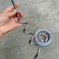 Pet Dog Spiral Tether Metal Stake Corkscrew Thick Steel Holding Cable Lead Safe