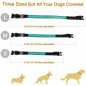 USB Charging LED Light Safety Pet Collar, Adjustable PU Dog Collar Night Walking