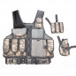 Military Vest Tactical Holster Police Molle Assault Combat Gear