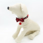 Christmas Dog Cat Pet Puppy Bowknot Necktie Break away Collar Bow Tie Necklace