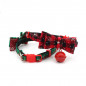 Christmas Dog Cat Pet Puppy Bowknot Necktie Break away Collar Bow Tie Necklace