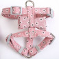 Cute flower Cat Harness and Leash Dog Leash with Adjustable Strap Collar