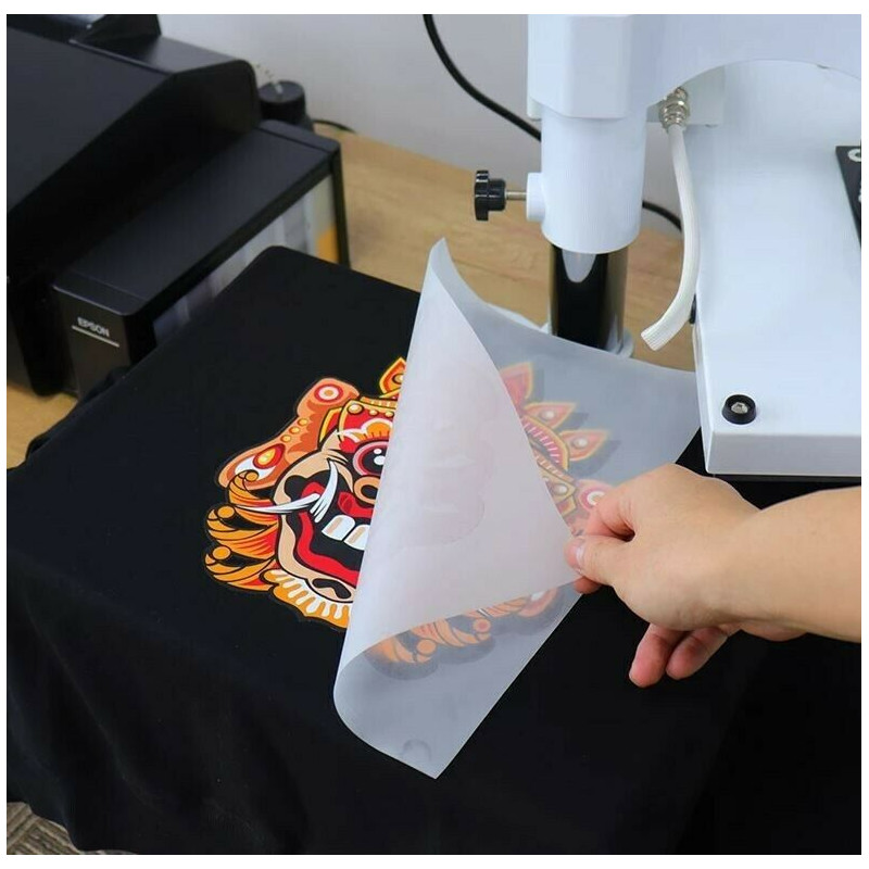  Premium DTF Transfer Film 13x19 - A3 Plus Hot/Cold Peel 100  Sheets Matte Clear PreTreat PET Heat Transfer Paper For DIY Direct Print On  All Fabric And Colors T-Shirts Textile