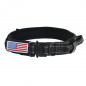 Nylon Adjustable Tactical heavy duty large Dog Collar K9 with Metal Buckle