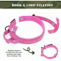 Nylon Adjustable Tactical heavy duty large Dog Collar K9 with Metal Buckle