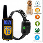 2600FT Remote Dog Shock Training Collar Rechargeable Waterproof LCD Pet Trainer