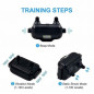 2600FT Remote Dog Shock Training Collar Rechargeable Waterproof LCD Pet Trainer